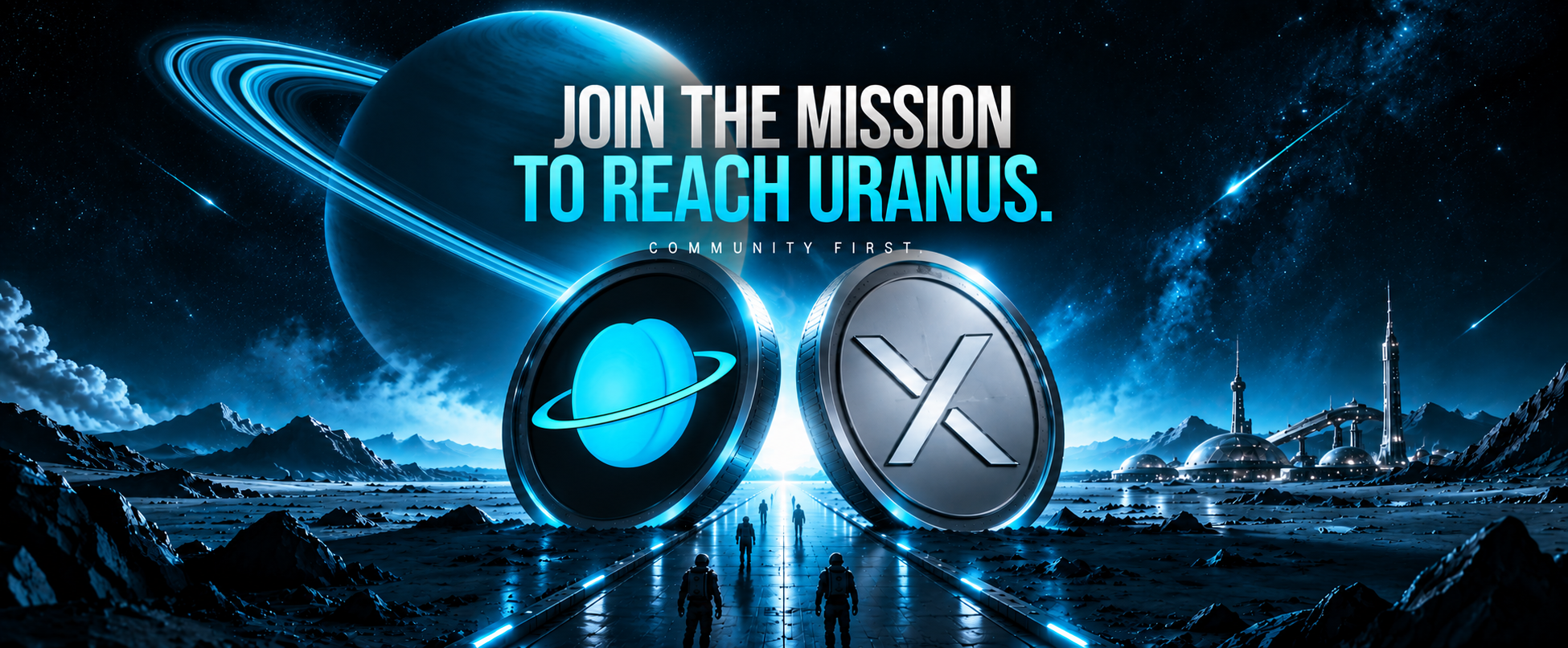 Mission to reach Uranus with UrAnus and SPCXB coins