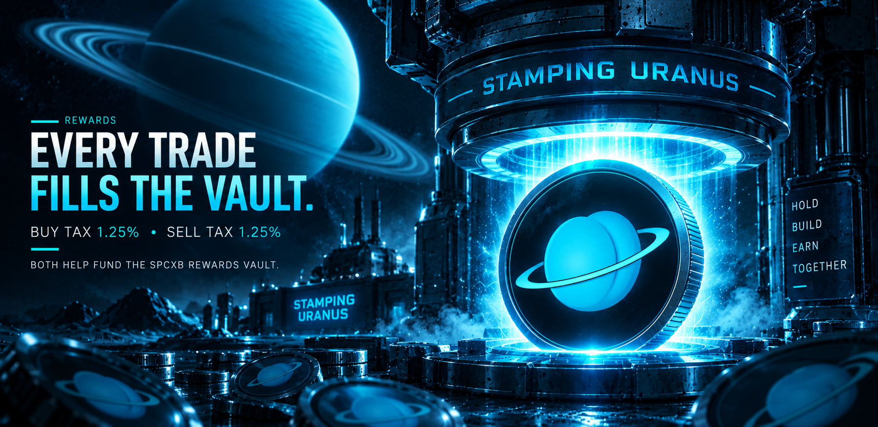 UrAnus stamping vault and rewards graphic